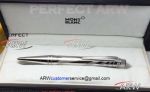 Perfect Replica New Mont Blanc Starwalker Silver Ballpoint Pen with Dynamic Pattern